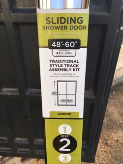 New Sliding Shower Door Frame Crome