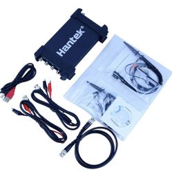  Hantek 4CH Handheld Oscilloscope with AWG 250Mhz 1GSa/s Digital USB PC Portable Osciloscopio & Function/Arb. Waveform Generator (6254BD)