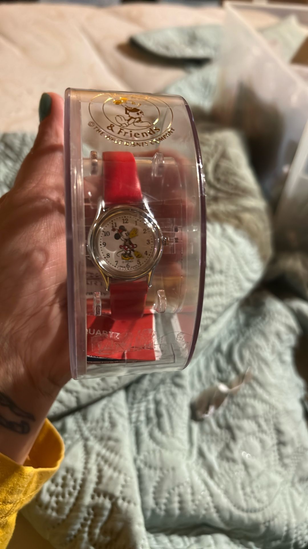 Lorus Minnie Mouse Quartz Watch for Her | Vintage Disney Wristwatch