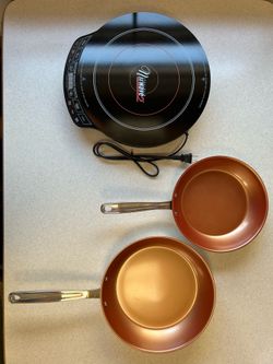 Nuwave Precision Induction Cooktop 2 with Two Frying Pans