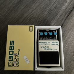 Boss DD-5 Digital Delay Guitar Effect Pedal