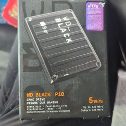 WD Black 5TB External Hard Drive/Game Drive