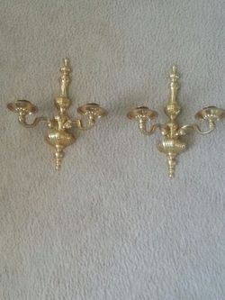 Brass lighting decorations