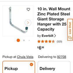 Wall Mount Storage Hanger