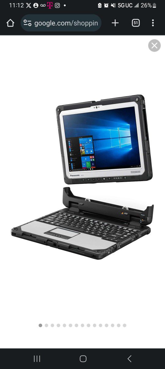 Panasonic Touchbook Cf-33 BRAND NEW NEVER BEEN TURNED ON 