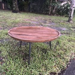 Wooden Round coffee Table 