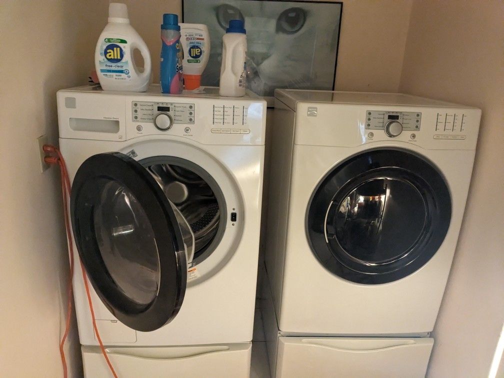 Kenmore Washer And Dryer With Pedestal
