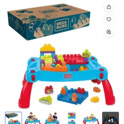 MEGA BLOKS Build n' Learn Table 