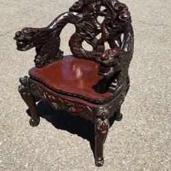 Antique Hand carved Chair