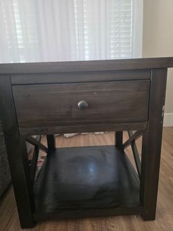 Espresso End Table