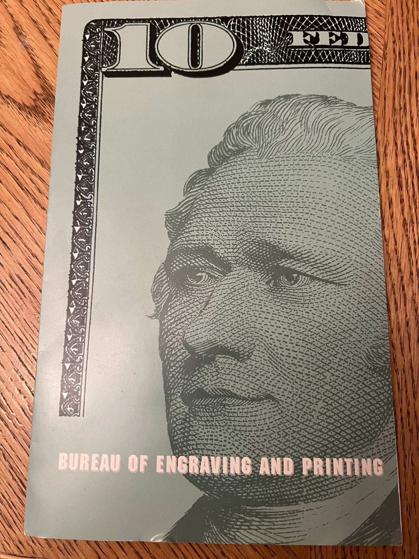 sheet of four $10 star notes 2003