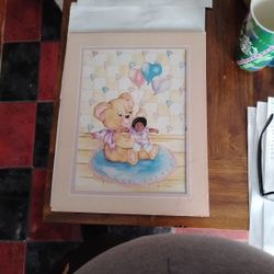 African American Nursery Decor Cabbage Patch Print Ava Freeman 