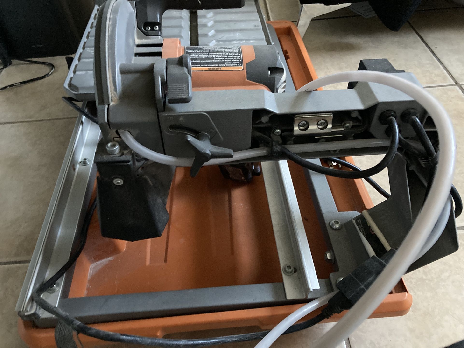 Ridgid Wet Tile Saw