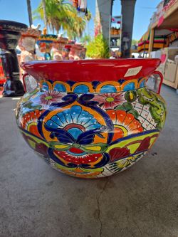 15%off Maceta talavera($95) tel (contact info removed)