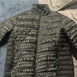 XL   Armani puffer jacket   LIKE NEW  