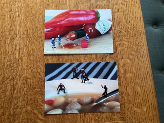 Witty photos good for kitchen