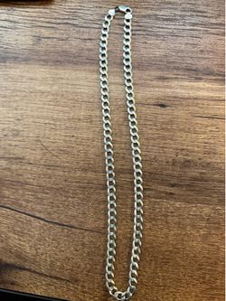 Silver Cuban Link Chain