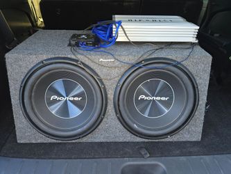 Speakers and Amp
