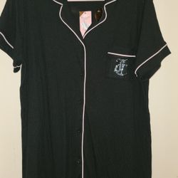 Juicy Couture Black & Pink Sleepshirt 