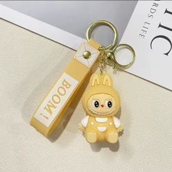 Labubu Keychain Beige Boom