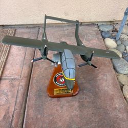 US Marine Corps OV – 10 bronco model airplane green