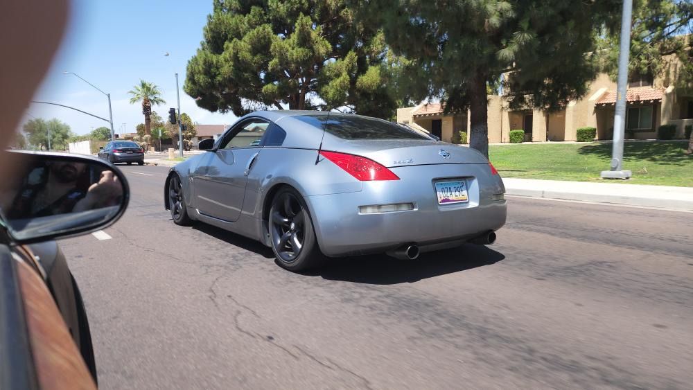 Stock 350z wheels Nissan