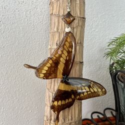 Free Jewelry Gift With Purchase Beautiful handcrafted REAL butterfly necklace on sterling silver.  