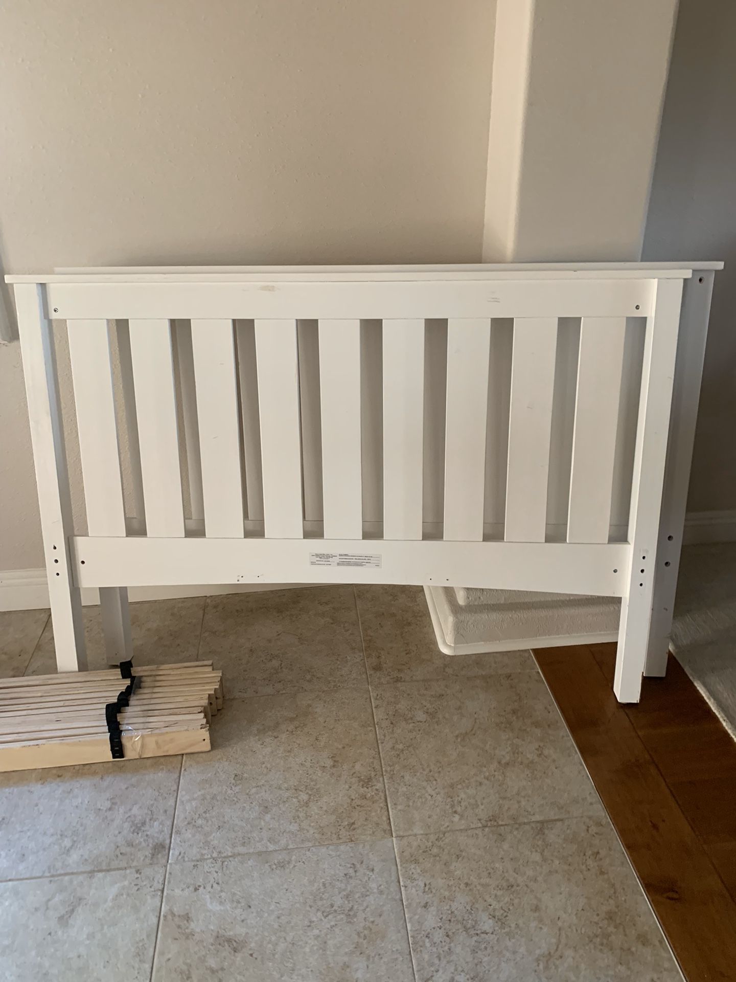 Full size bed frame(PRICE REDUCED)
