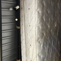 Bob-o-pedic Queen Size Mattress + Box Spring & Frame