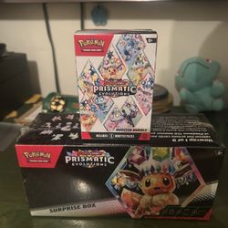 Pokémon Prismatic Evolutions Booster Bundles And Surprise Boxes 