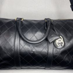 CHANEL Leather Boiling Bag Authentic 