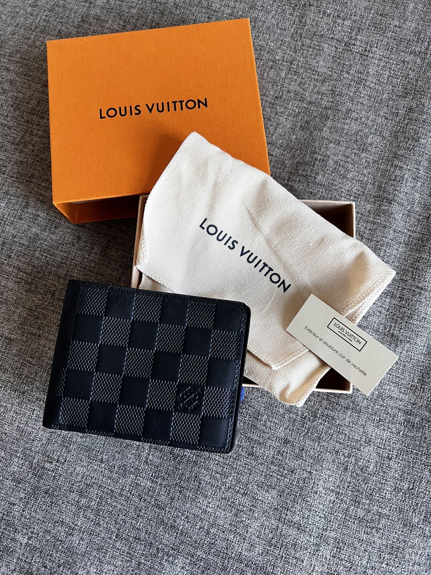 Louis Vuitton Damier Graphite Wallet β Authentic