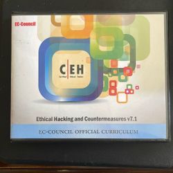 Ethical Hacking & Countermeasures v7.1 EC Council Sealed CEH - Software 6 Discs