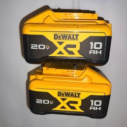 DEWALT 10AH BATTERIES 