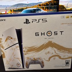 playstation 5 console ghost of yotei limited edition bundle slim 