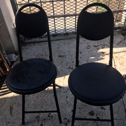 3 Out  Side  Chairs 