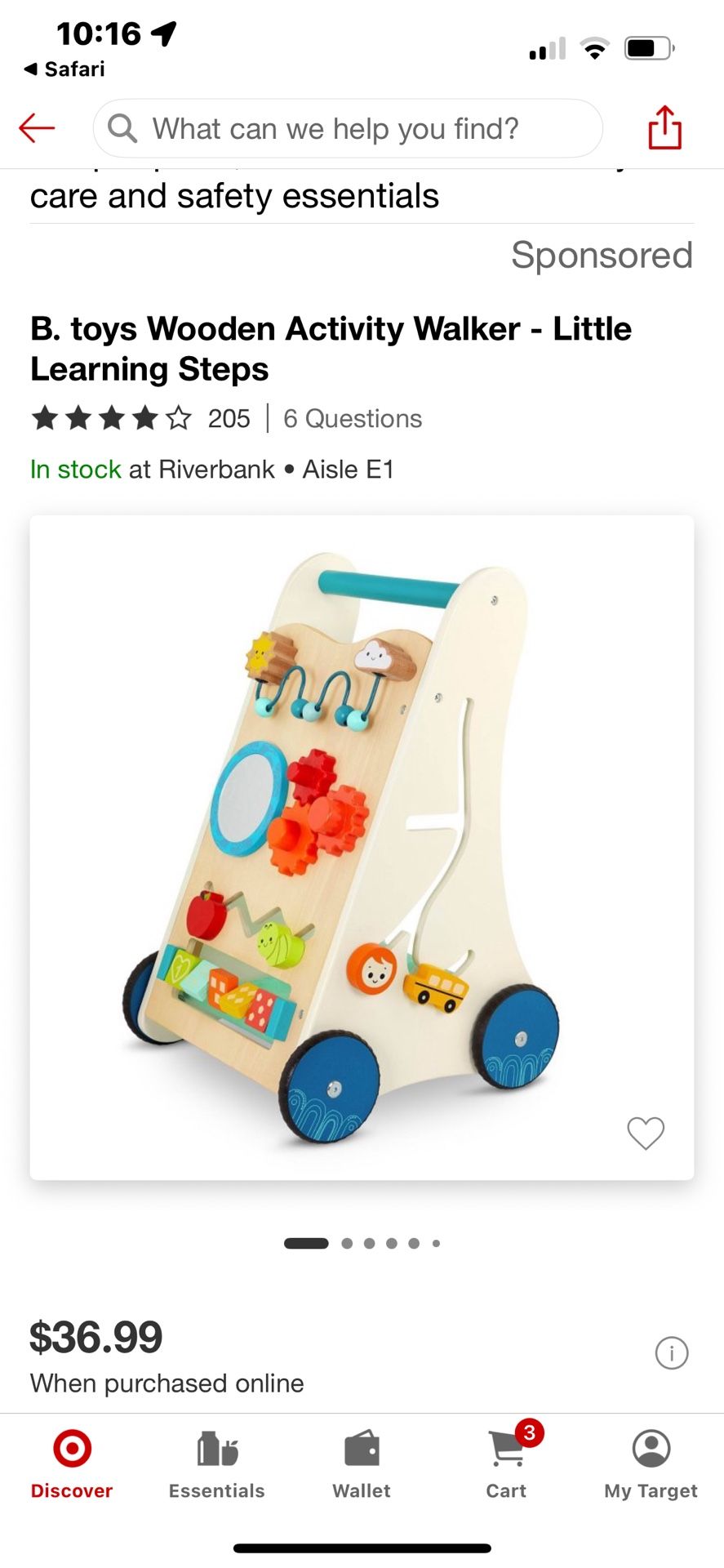 Baby Push And Activity
