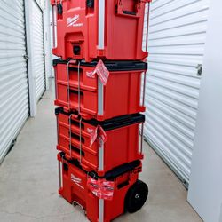 Milwaukee rolling box, 3 drawer, 2 drawer, xl tool box 