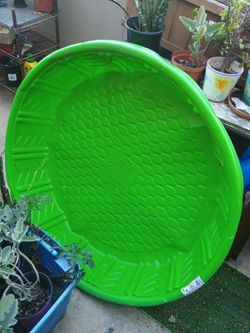 Green Kid's Small Plastic Pool