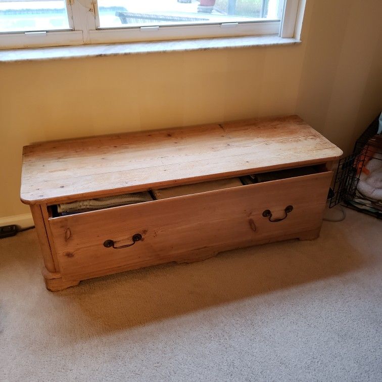 Antique Blanket Box
