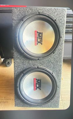 MTX Audio Thunder 4500 subwoofers