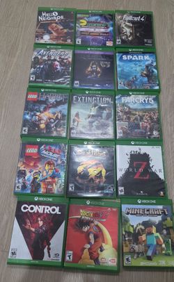 Xbox One Game Lot of 38