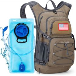 Maelstrom Lightweight Hydration Hiking Backpack with 2L Water Bladder