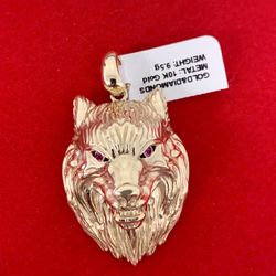 10k Real Gold Pendant 