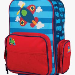 Stephen Joseph boys Airplane Stephen Joseph Classic Rolling Luggage, Airplane, 14.5 x 6.5 18 US