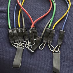 Workout Resistance Bands With Hardware