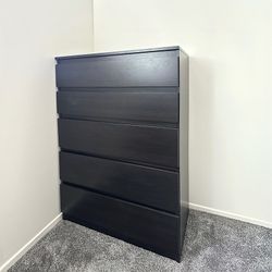 Small Brown Ikea Kullen 5-Drawer Dresser