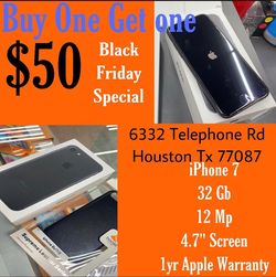 iPhone 7 (bogo)$50