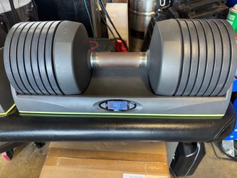 Adjustable dumbbells 8-50lbs! JAXJOX electric adjustable, Bluetooth!