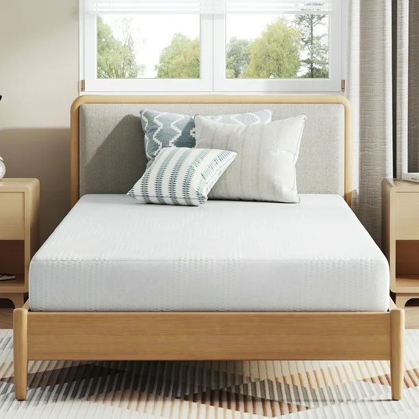 Full Mattress, Avenco Victoria 6" Medium Gel Memory Foam Mattress, Full Size